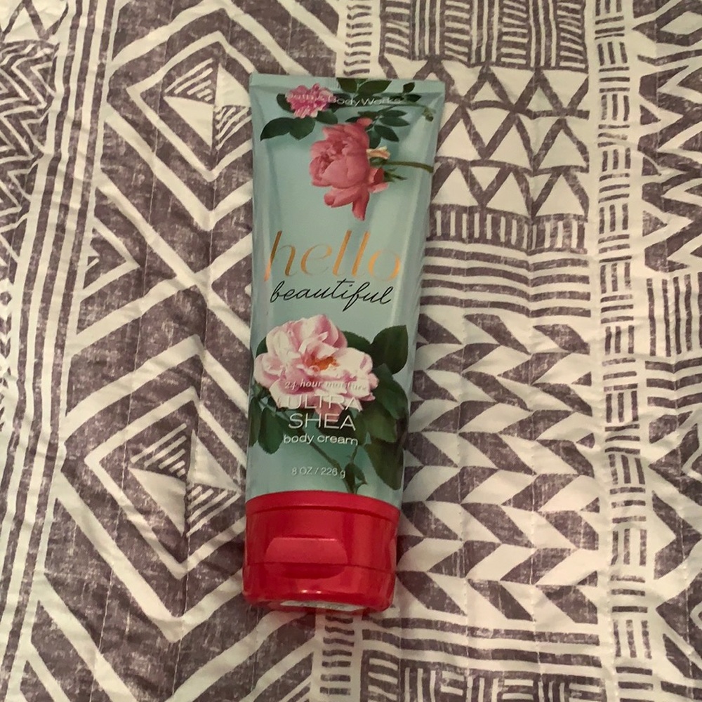 New! Bath & Body Works. Hello Beautiful.